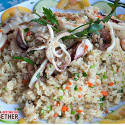 Cơm chiên hải sản