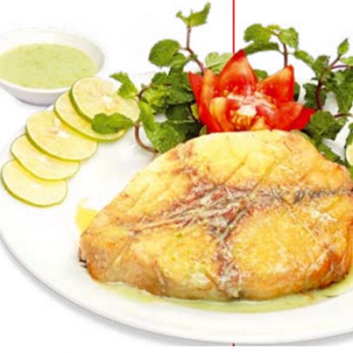 Cá bớp nướng sốt ớt xanh