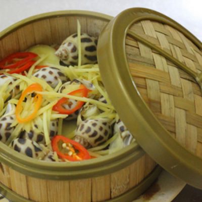 Ốc hương hấp gừng