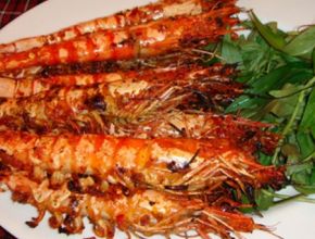 Tôm nướng muối ớt